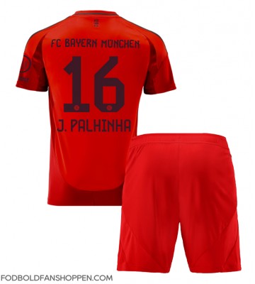 Bayern Munich Joao Palhinha #16 Hjemmebanetrøje Børn 2024-25 Kortærmet (+ Korte bukser)
